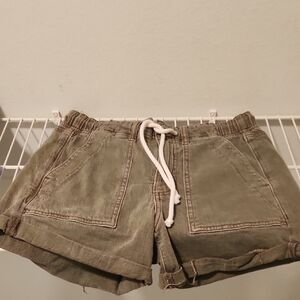 American EAGLE Olive Green Women's Shorts